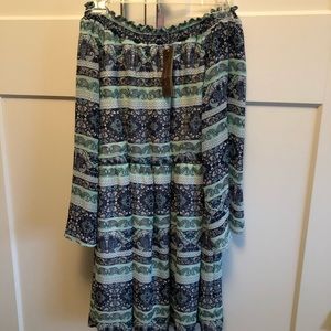 Off the shoulder dress